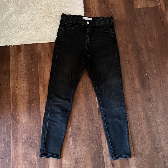 Topshop Jamie Skinny Jeans, size 28, faded black - Picture 3 of 3